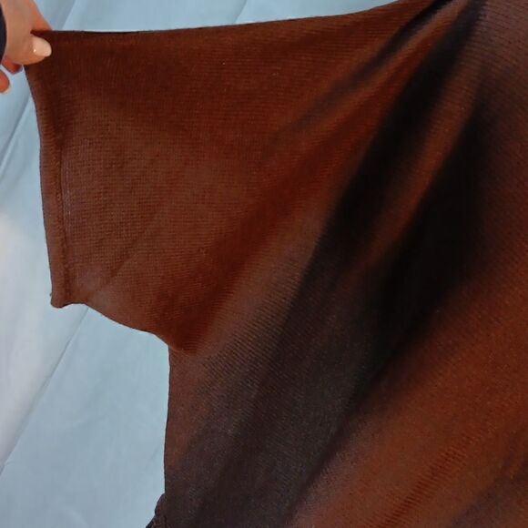 Macy's NY Collection Fringed Sweater - Picture 7 of 9